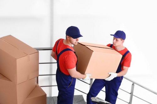Furniture pick-up service in Kingston upon Thames for a sofa collection