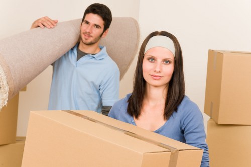 Final stage of a well-organised removals process in Kingston upon Thames