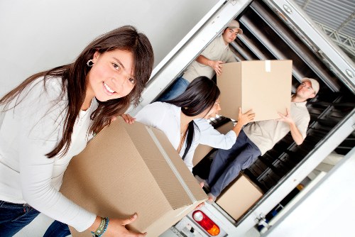 Commercial removal van service for a Kingston upon Thames business move