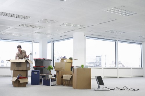 Residential moving team handling furniture during a Kingston upon Thames relocation