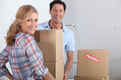 Commercial moving team supporting a business relocation in Kingston upon Thames