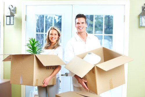 Careful furniture loading during house removals in Kingstonuponthames